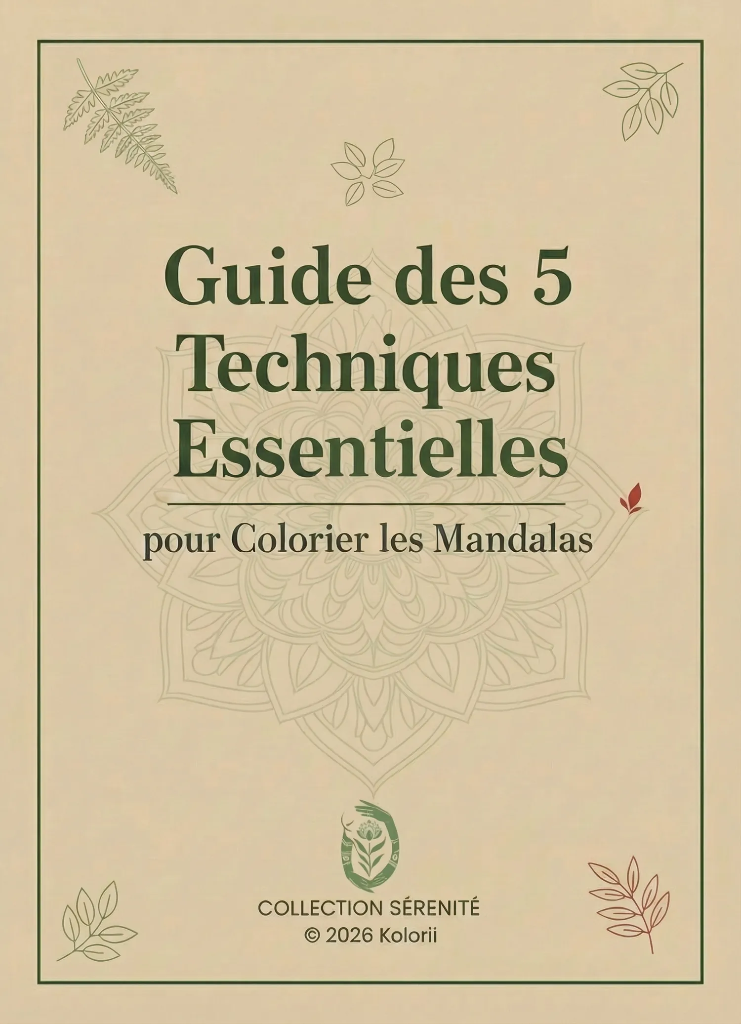 Guide techniques Mandalas Zen - coloriage adulte